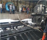 حريق محطة مصر| الصور الأولى للقطار بعد اخماده