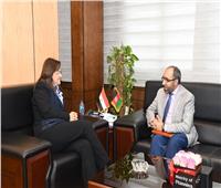وزيرة التخطيط تلتقي سفير أفغانستان لبحث التعاون في مجالات الإصلاح الإداري