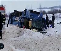قتلى وجرحى في اصطدام شاحنة بحافلة ركاب بجنوب روسيا