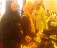 35 عارضة في معرض الأسر المنتجة للمشغولات اليدوية العريش