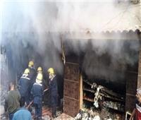 إخماد حريق بمحل تجارى في روض الفرج دون وقوع إصابات