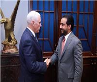 رئيس النواب العراقي يبحث مع نائب الرئيس الأمريكي سبل القضاء على الإرهاب 