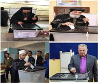 التعديلات الدستورية 2019| مصر في صورة.. لجان الاستفتاء تجمع «الهلال مع الصليب»