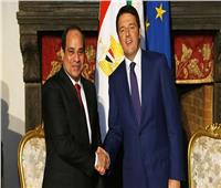 «السيسي» يلتقي رئيس وزراء إيطاليا على هامش منتدى «الحزام والطريق»