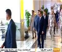 فيديو| الرئيس السيسي يتفقد مشروعات قومية بوسط سيناء والإسماعيلية
