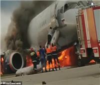 بالفيديو| مساعد الطيار ينقذ زميله من الاحتراق في الطائرة الروسية المنكوبة