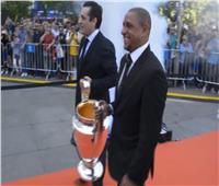 فيديو| العاصمة الإسبانية تستقبل كأس دوري أبطال أوروبا