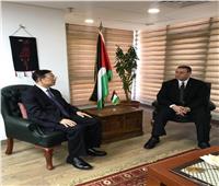 السفير الفلسطينى يبحث مع مسئول صيني تطورات الأوضاع في القدس
