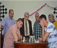 نائب رئيس جامعة طنطا يفتتح الدورة الرمضانية للشطرنج