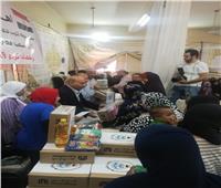 مساعدات غذائية من سفارة الكويت إلى ٤٠٠ أسرة بكرداسة