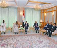 السيسي يؤكد اعتزاز مصر بالعلاقات الأخوية المتميزة مع جامبيا 