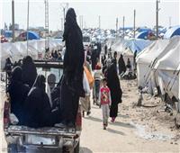 مئات النساء والأطفال يغادرون مخيم الهول شمال شرق سوريا