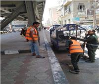 حملات نظافة بشوارع المنيا ورفع 20 طن مخلفات يوميًا