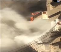 حريق مروع بأحد المحلات بطنطا بسبب ماس كهربائي