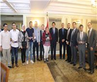 التعليم العالي تكريم الفريق المصري المشارك في مسابقة «هواوي» العالمية