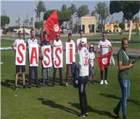 جماهير الزمالك تدعم فرجاني ساسي في مباراة تونس وأنجولا