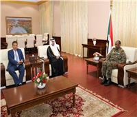 مشعل بن فهم السلمي يلتقي رئيس المجلس العسكري الانتقالي السوداني
