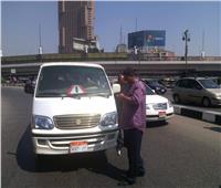 التحفظ على ٤٣ سيارة سرفيس لمخالفتها التعريفة الجديدة بالقاهرة 