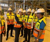 صور| رئيس صندوق الأوبك يتفقد مشروع محطة كهرباء جنوب حلوان