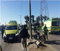 مصرع وإصابة 10 عمال في انقلاب سيارة بوادي النطرون