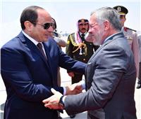 صور| قمة مصرية أردنية بين الرئيس والملك عبدالله بقصر الاتحادية