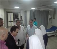 فوضى في مستشفى طوارئ كفر سعد بدمياط.. ومناوشات بين الأمن والإسعاف