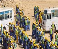 شاهد| إضراب عمال ملاعب كأس العالم 2022 بقطر