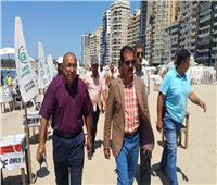 حملة مكبرة على شواطئ الإسكندرية استعداداً لعيد الأضحى المبارك