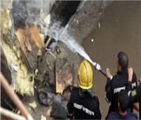 الحماية المدنية بالإسكندرية تخمد حريقا بمصنع أحذية في محطة الرمل