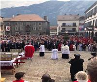 الكنيسة الأرثوذكسية تشارك في احتفالات عيد القديس موريس بسويسرا  