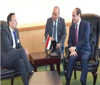 رئيس وزراء أيرلندا يؤكد حرص بلاده على تعزيز العلاقات مع مصر