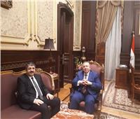 رئيس الجالية الأذربيجانية يلتقي نقيب الأشراف لبحث سبل التعاون