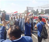 شاهد| مسيرة حاشدة بطريق النصر لتأييد الرئيس ودعم الاستقرار