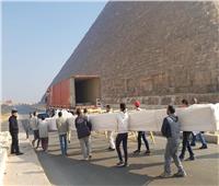 المتحف المصري الكبير يستقبل 331 قطعة آثرية
