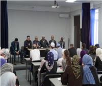 «البشاري» يزور المعهد العالي للعلوم الإنسانية وجامعة داغستان