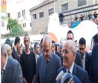 فيديو |لحظة وصول وزير الإنتاج الحربي لافتتاح شارع ٣٠٦ بالدقى