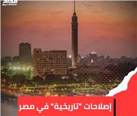 فيديو| بالأرقام.. تفاصيل الإصلاحات الاقتصادية التاريخية في مصر