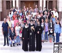 البابا تواضروس يستقبل رحلة من الكنيسة المارونية اللبنانية