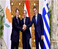وسائل الإعلام العربية والدولية تبرز تصريحات الرئيس السيسي خلال القمة المصرية القبرصية اليونانية