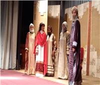 العرض المسرحى «مملكة الذهب» للمكفوفات يلهب حماس الجمهور 