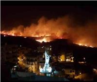 تراجع حده الحرائق في لبنان بعد تساقط الأمطار بشكل متفرق