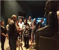 مؤمن عثمان يتفقد متاحف مصر العليا| صور
