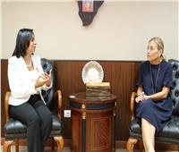 سفيرة النرويج تعبر عن إعجابها الشديد بدور المرأة المصرية في المجتمع