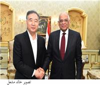  «عبدالعال» يودع رئيس «الاستشاري السياسي الصيني» في ختام زيارته لمصر