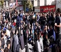 مظاهرات فى إيران احتجاجا على ارتفاع أسعار الوقود بنسبة 50%