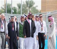 الأمير محمد بن سلمان يشهد انطلاق بطولة إيه بي بي فورمولا إي في الرياض