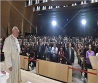 البابا فرنسيس يزور جامعة صوفيا في اليايان