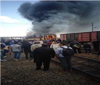 «السكك الحديد»: تشكيل لجنة فنية لمعرفة أسباب حريق قطار كفر الزيات