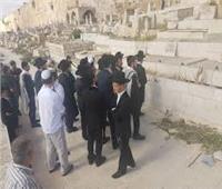 مستوطنون يدنسون مقبرة باب الرحمة بالمسجد الأقصى تزامنًا مع قيام متطوعين مقدسيين بتنظيفها