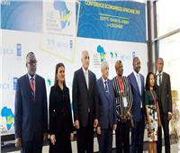 وزيرة الاستثمار ومحافظ البنك المركزي يفتتحان المؤتمر الاقتصادي الأفريقي